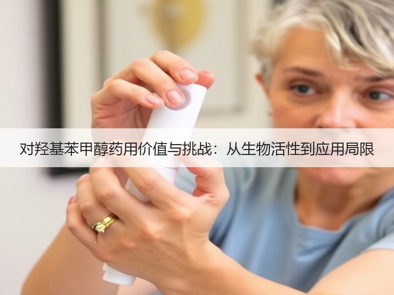 对羟基苯甲醇药用价值与挑战：从生物活性到应用局限