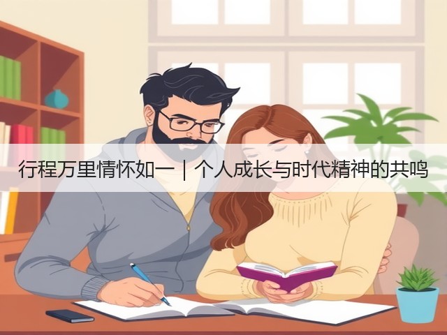 行程万里情怀如一|个人成长与时代精神的共鸣(图1) 行程万里情怀如一|个人成长与时代精神的共鸣(图1)