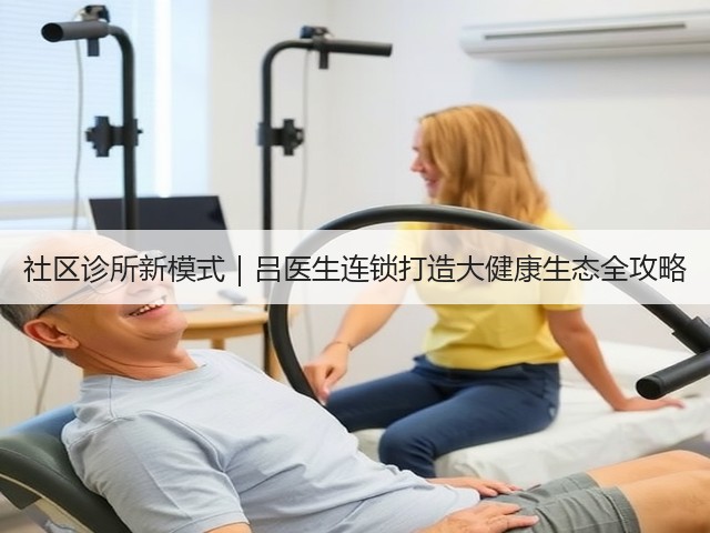 社区诊所新模式|吕医生连锁打造大健康生态全攻略(图1) 社区诊所新模式|吕医生连锁打造大健康生态全攻略(图1)