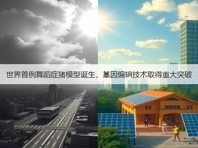 世界首例舞蹈症猪模型诞生,基因编辑技术取得重大突破(图2) 世界首例舞蹈症猪模型诞生,基因编辑技术取得重大突破(图2)