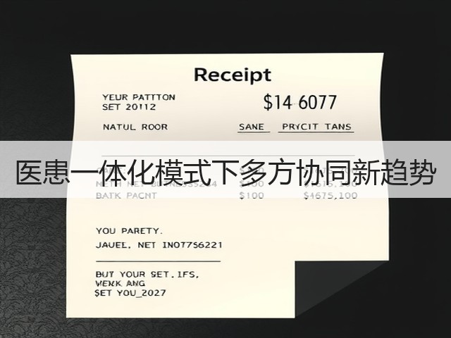 医患一体化模式下多方协同新趋势(图3) 医患一体化模式下多方协同新趋势(图3)