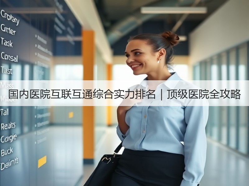国内医院互联互通综合实力排名｜顶级医院全攻略