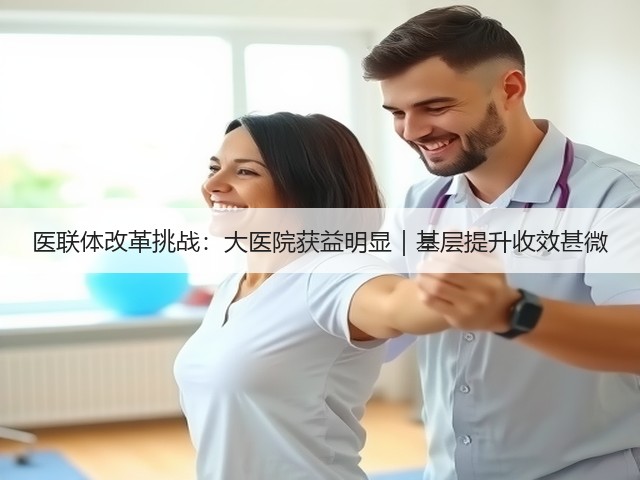 医联体改革挑战:大医院获益明显|基层提升收效甚微(图3) 医联体改革挑战:大医院获益明显|基层提升收效甚微(图3)
