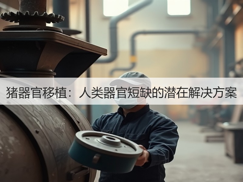 猪器官移植：人类器官短缺的潜在解决方案