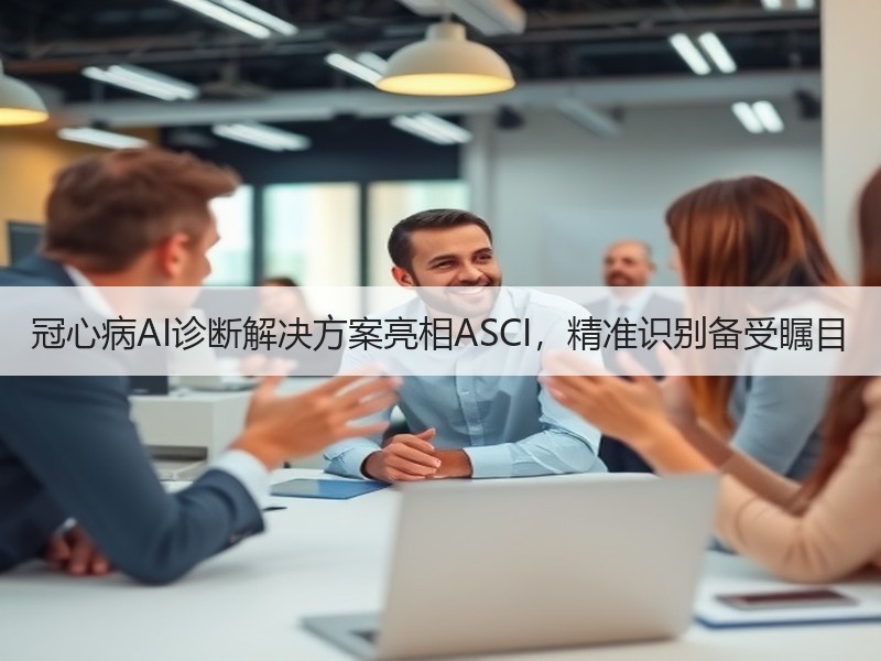 冠心病AI诊断解决方案亮相ASCI，精准识别备受瞩目