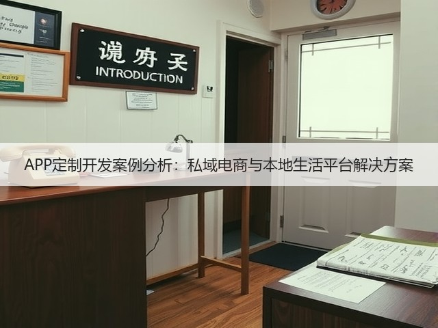 APP定制开发案例分析:私域电商与本地生活平台解决方案(图2) APP定制开发案例分析:私域电商与本地生活平台解决方案(图2)