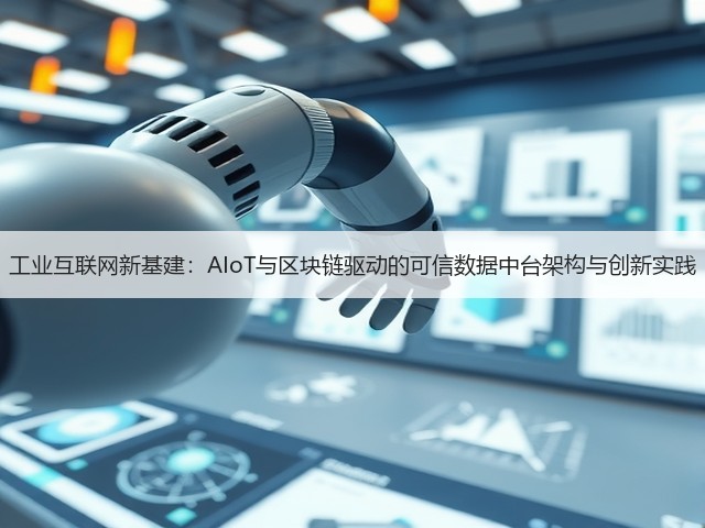 工业互联网新基建:AIoT与区块链驱动的可信数据中台架构与创新实践(图2) 工业互联网新基建:AIoT与区块链驱动的可信数据中台架构与创新实践(图2)