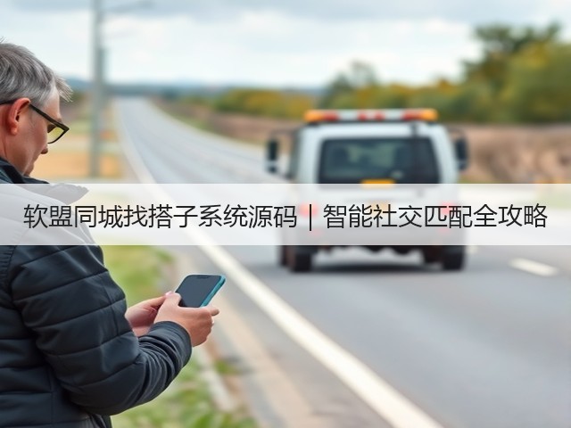 软盟同城找搭子系统源码|智能社交匹配全攻略(图3) 软盟同城找搭子系统源码|智能社交匹配全攻略(图3)