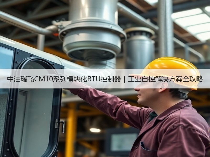 中油瑞飞CM10系列模块化RTU控制器｜工业自控解决方案全攻