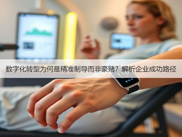 数字化转型为何是精准制导而非豪赌?解析企业成功路径(图1) 数字化转型为何是精准制导而非豪赌?解析企业成功路径(图1)