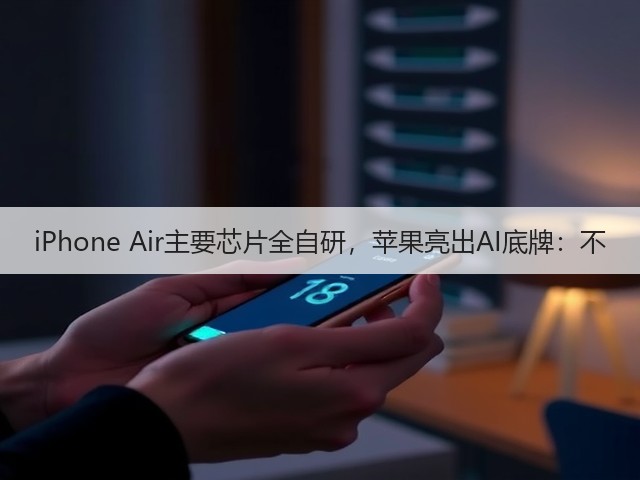 iPhone Air主要芯片全自研,苹果亮出AI底牌:不(图1) iPhone Air主要芯片全自研,苹果亮出AI底牌:不(图1)