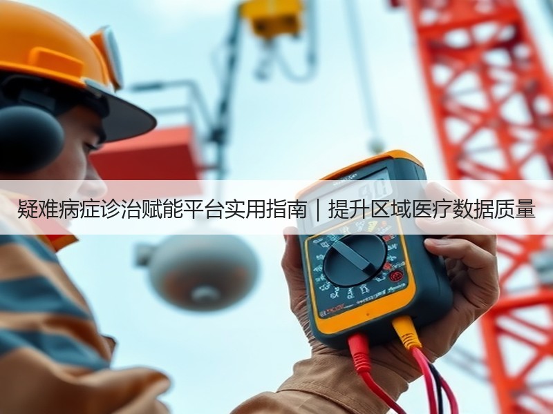 疑难病症诊治赋能平台实用指南｜提升区域医疗数据质量