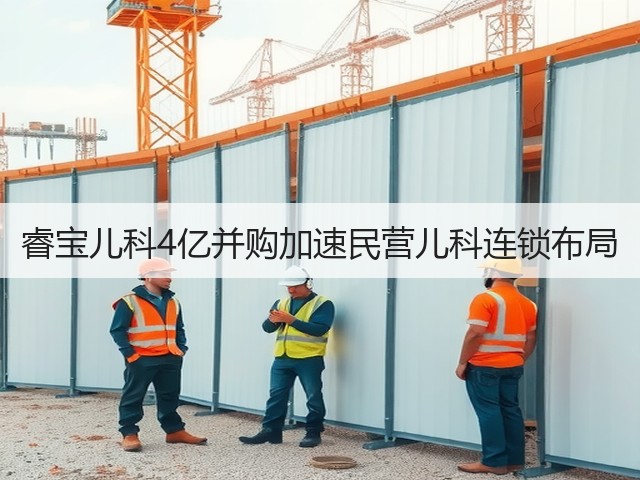 睿宝儿科4亿并购加速民营儿科连锁布局(图2)