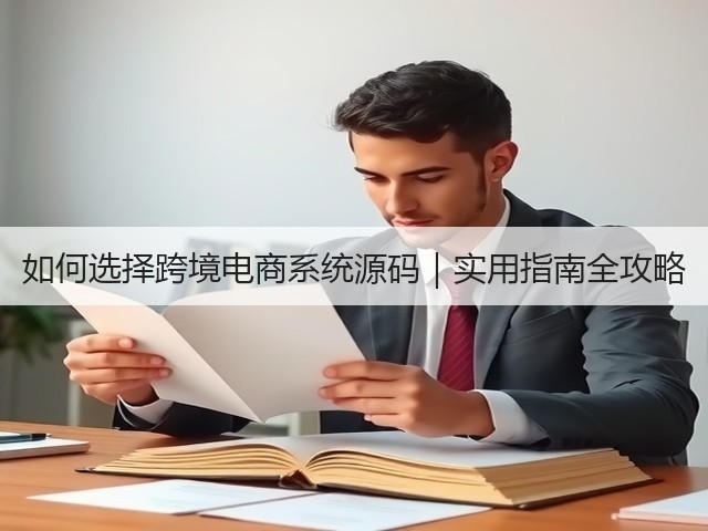 如何选择跨境电商系统源码｜实用指南全攻略(图1)