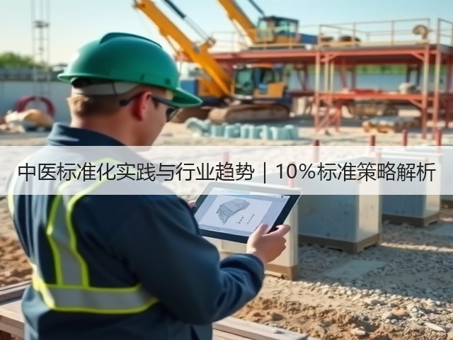 中医标准化实践与行业趋势|10%标准策略解析(图2) 中医标准化实践与行业趋势|10%标准策略解析(图2)