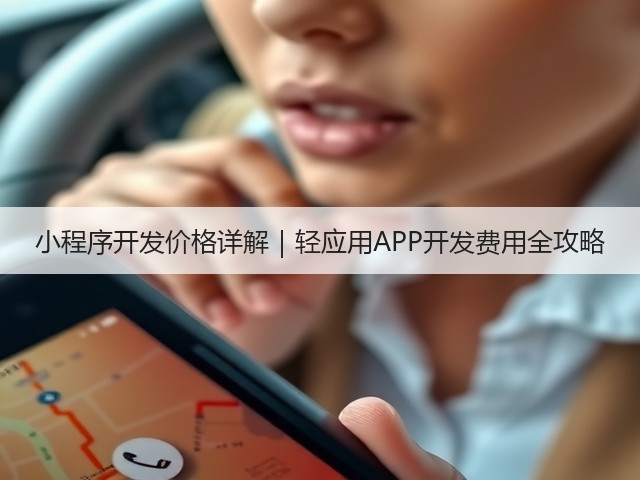 小程序开发价格详解|轻应用APP开发费用全攻略(图2) 小程序开发价格详解|轻应用APP开发费用全攻略(图2)