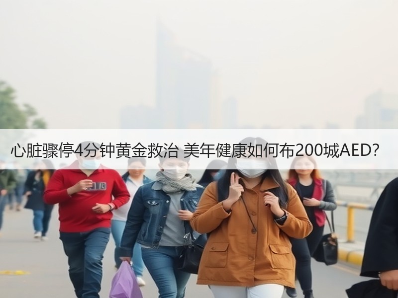 心脏骤停4分钟黄金救治 美年健康如何布200城AED？
