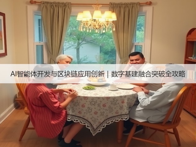 AI智能体开发与区块链应用创新|数字基建融合突破全攻略(图2) AI智能体开发与区块链应用创新|数字基建融合突破全攻略(图2)
