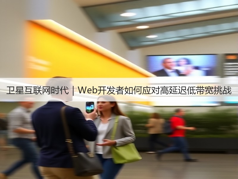 卫星互联网时代｜Web开发者如何应对高延迟低带宽挑战
