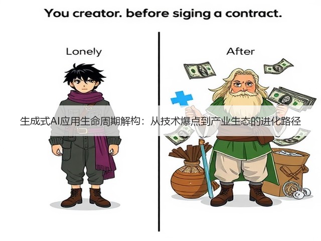 生成式AI应用生命周期解构:从技术爆点到产业生态的进化路径(图2) 生成式AI应用生命周期解构:从技术爆点到产业生态的进化路径(图2)