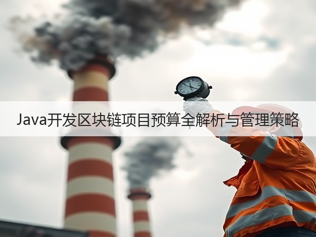 Java开发区块链项目预算全解析与管理策略(图2) Java开发区块链项目预算全解析与管理策略(图2)