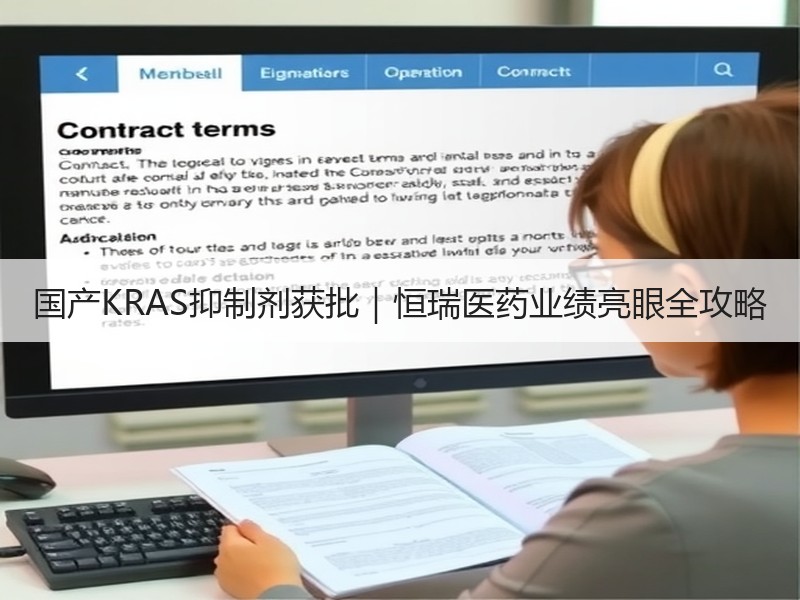 国产KRAS抑制剂获批｜恒瑞医药业绩亮眼全攻略