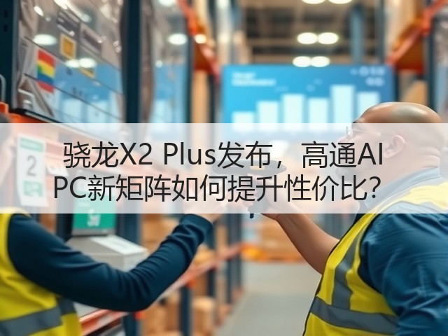 骁龙X2 Plus发布,高通AI PC新矩阵如何提升性价比?(图2) 骁龙X2 Plus发布,高通AI PC新矩阵如何提升性价比?(图2)