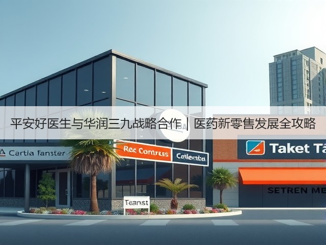 平安好医生与华润三九战略合作|医药新零售发展全攻略(图3) 平安好医生与华润三九战略合作|医药新零售发展全攻略(图3)