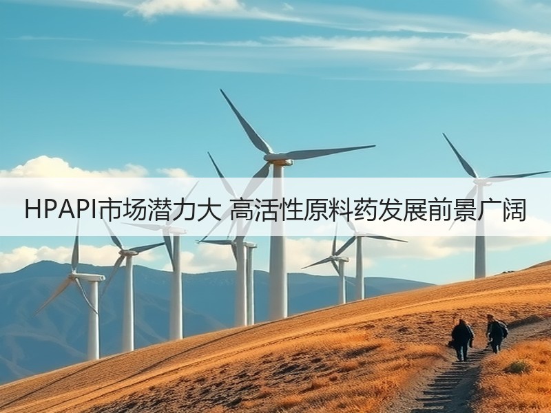 HPAPI市场潜力大 高活性原料药发展前景广阔