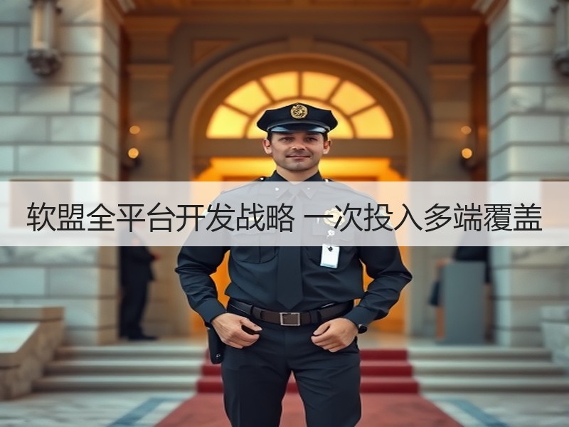软盟全平台开发战略 一次投入多端覆盖