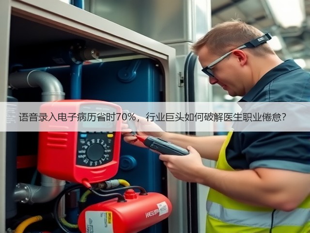 语音录入电子病历省时70%,行业巨头如何破解医生职业倦怠?(图3) 语音录入电子病历省时70%,行业巨头如何破解医生职业倦怠?(图3)