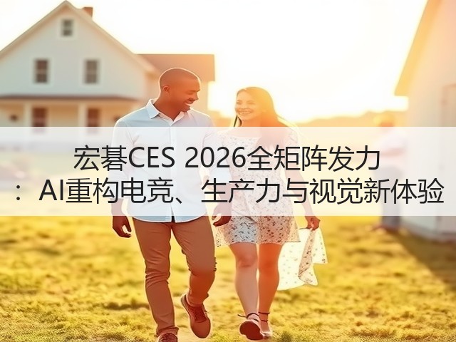 宏碁CES 2026全矩阵发力 ：AI重构电竞、生产力与视觉新体验(图2)