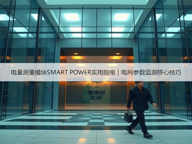 电量测量模块SMART POWER实用指南|电网参数监测核心技巧(图2) 电量测量模块SMART POWER实用指南|电网参数监测核心技巧(图2)