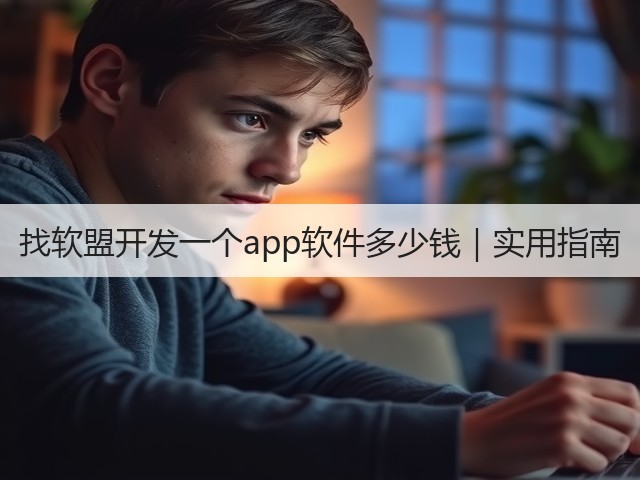 找软盟开发一个app软件多少钱|实用指南(图3) 找软盟开发一个app软件多少钱|实用指南(图3)