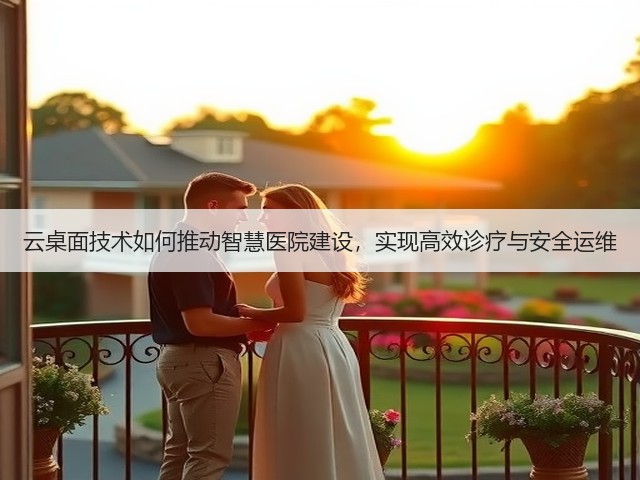 云桌面技术如何推动智慧医院建设,实现高效诊疗与安全运维(图1) 云桌面技术如何推动智慧医院建设,实现高效诊疗与安全运维(图1)