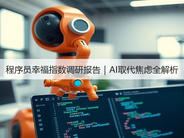程序员幸福指数调研报告|AI取代焦虑全解析(图2) 程序员幸福指数调研报告|AI取代焦虑全解析(图2)