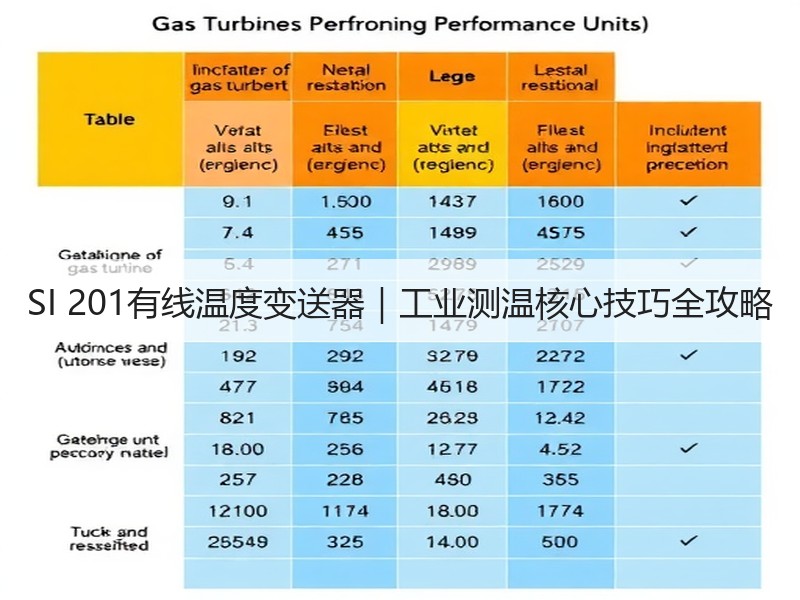 SI 201有线温度变送器｜工业测温核心技巧全攻略
