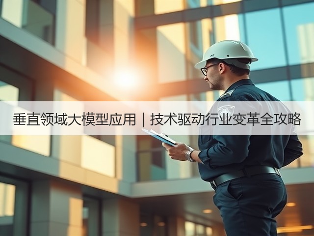 垂直领域大模型应用|技术驱动行业变革全攻略(图1) 垂直领域大模型应用|技术驱动行业变革全攻略(图1)