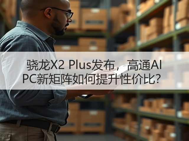 骁龙X2 Plus发布,高通AI PC新矩阵如何提升性价比?(图3) 骁龙X2 Plus发布,高通AI PC新矩阵如何提升性价比?(图3)