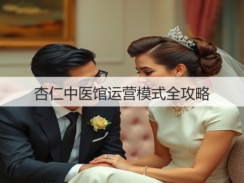 杏仁中医馆运营模式全攻略