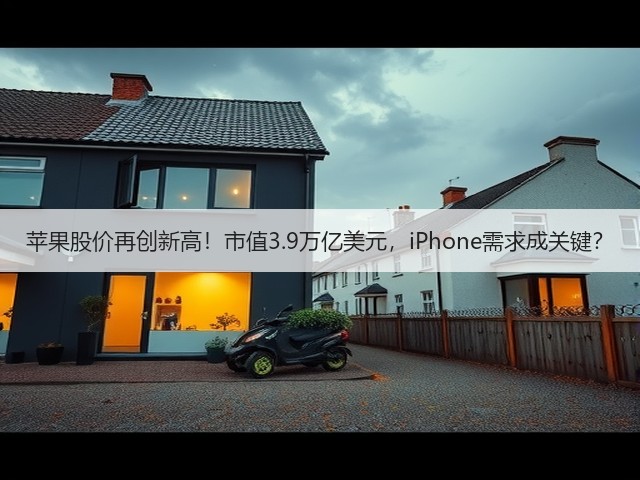 苹果股价再创新高!市值3.9万亿美元,iPhone需求成关键?(图1) 苹果股价再创新高!市值3.9万亿美元,iPhone需求成关键?(图1)