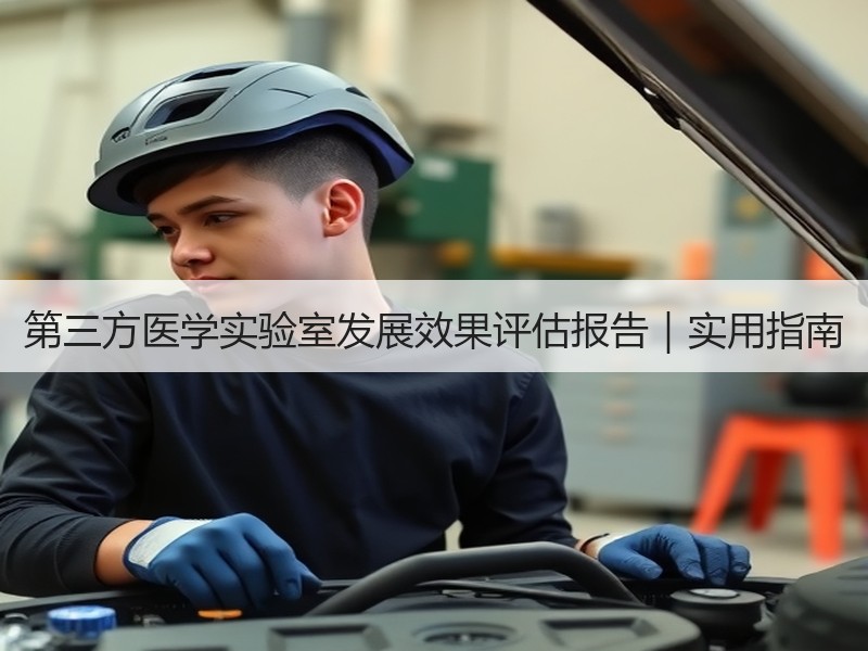 第三方医学实验室发展效果评估报告｜实用指南