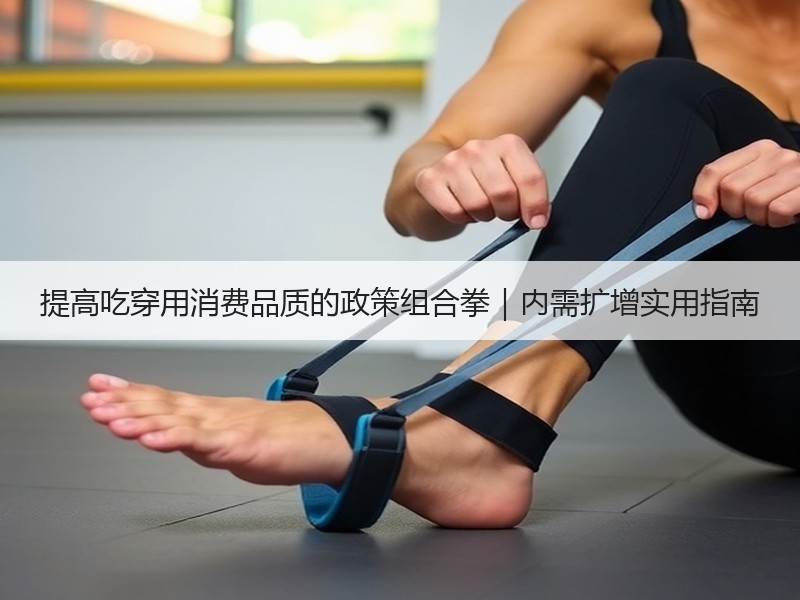 提高吃穿用消费品质的政策组合拳｜内需扩增实用指南