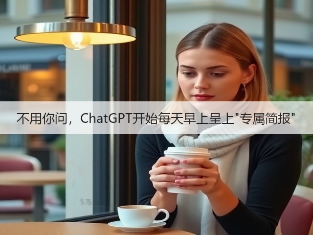不用你问,ChatGPT开始每天早上呈上专属简报(图2) 不用你问,ChatGPT开始每天早上呈上专属简报(图2)