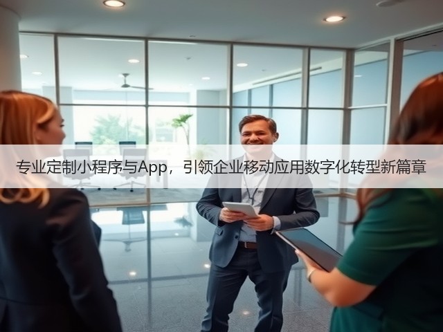 专业定制小程序与App,引领企业移动应用数字化转型新篇章(图3) 专业定制小程序与App,引领企业移动应用数字化转型新篇章(图3)