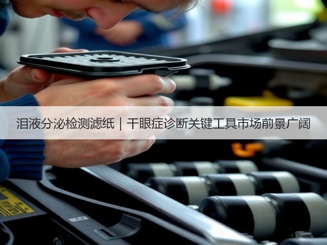 泪液分泌检测滤纸｜干眼症诊断关键工具市场前景广阔(图1)