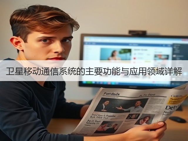 卫星移动通信系统的主要功能与应用领域详解(图1)
