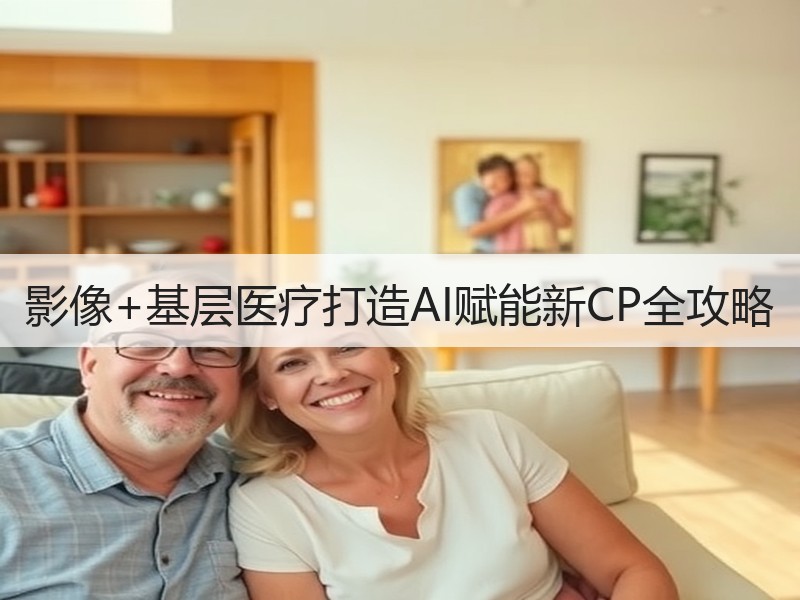 影像+基层医疗打造AI赋能新CP全攻略