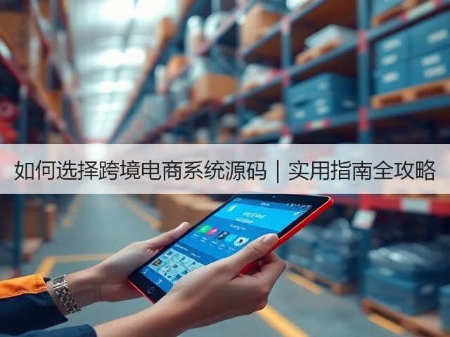 如何选择跨境电商系统源码｜实用指南全攻略(图2)
