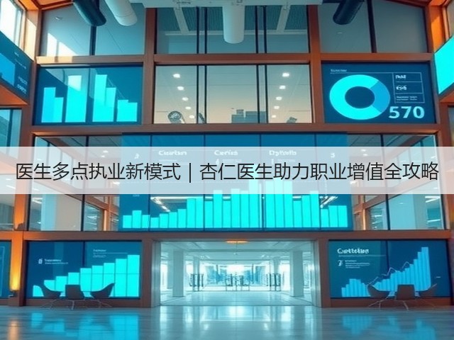 医生多点执业新模式|杏仁医生助力职业增值全攻略(图1) 医生多点执业新模式|杏仁医生助力职业增值全攻略(图1)